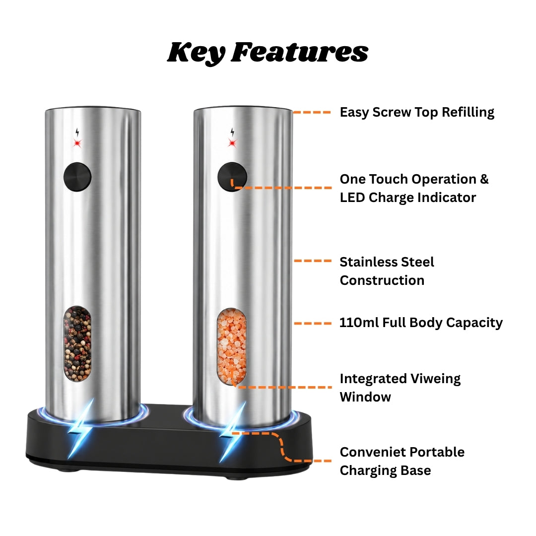 Automatic Electric Grinder Set