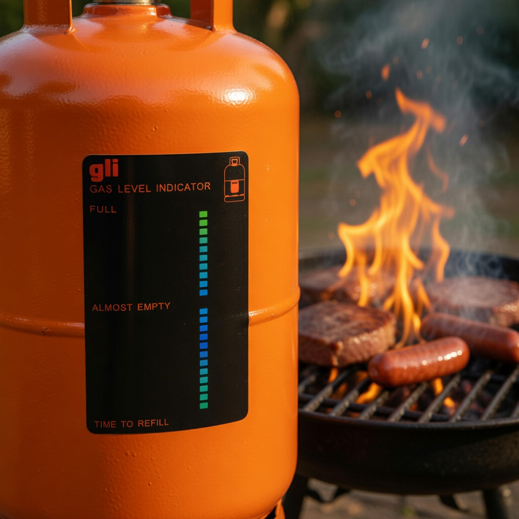 Braai Buddy magnetic gas level indicator for LPG bottles