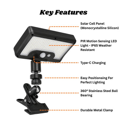 Solar LED Braai Light