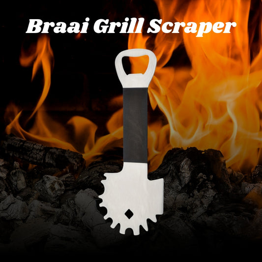 Braai Buddy 2-in-1 Braai Scraper