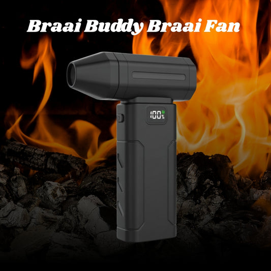 Braai Buddy 2-in-1 Braai Fan