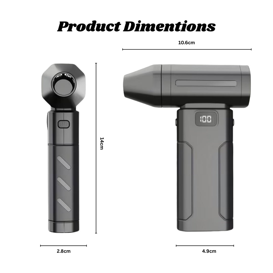 Braai Buddy 2-in-1 Braai Fan Product Dimensions 