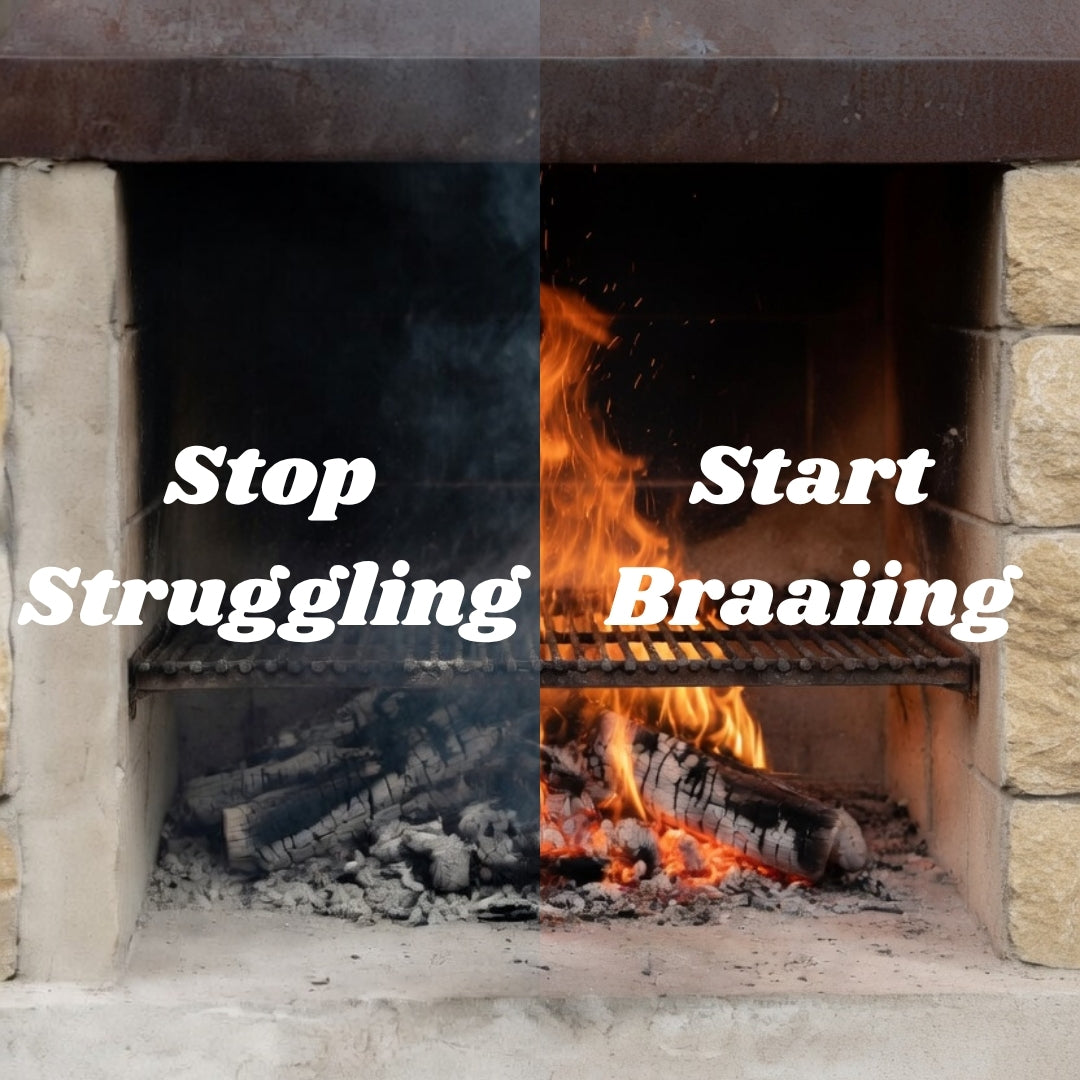 Stop Struggling. Start Braaiiing.