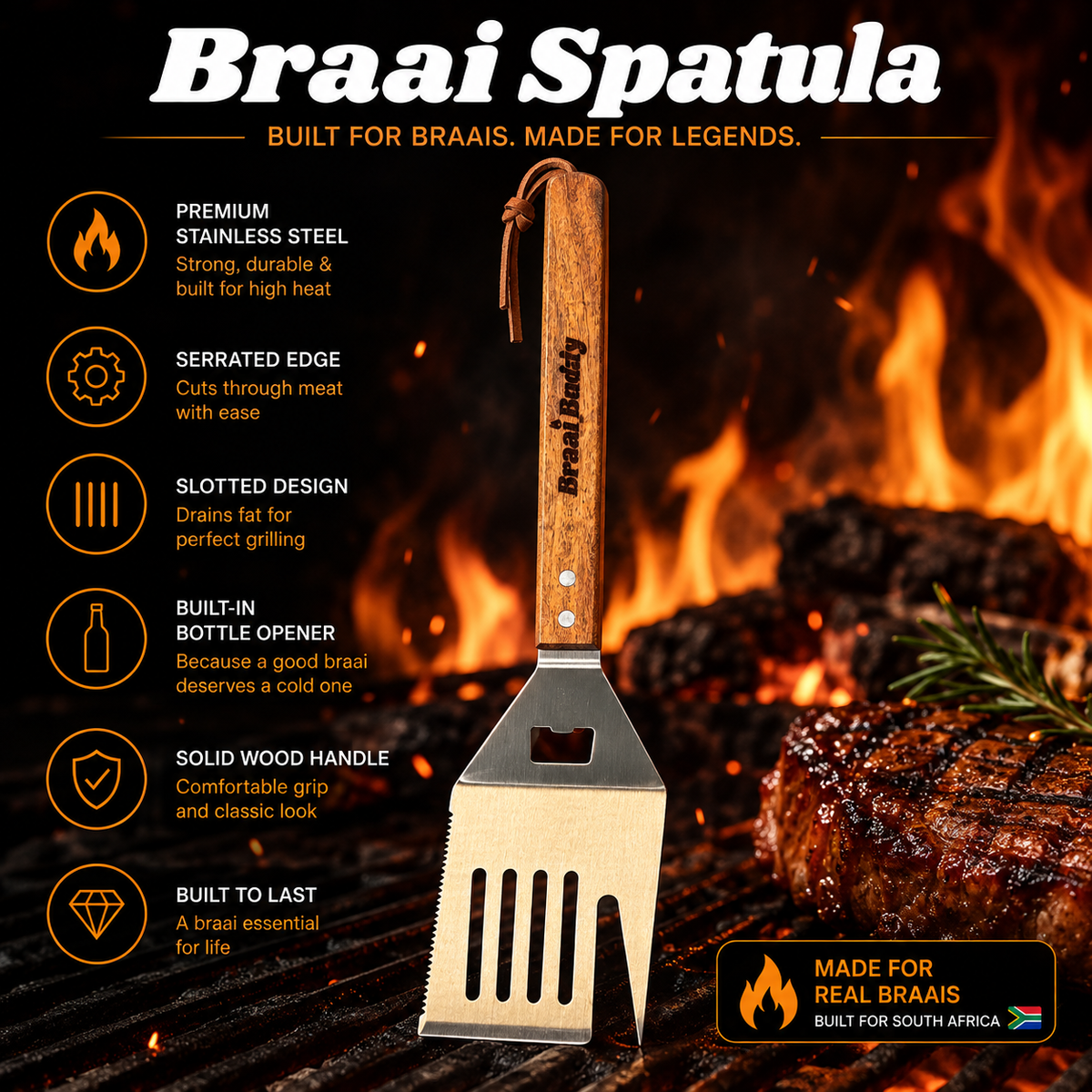 Braai Buddy Braai Spatula