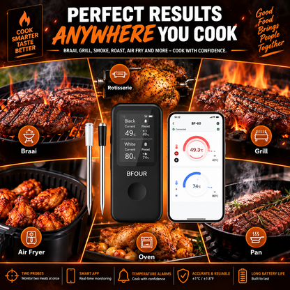 Dual Wireless Meat Thermometer
